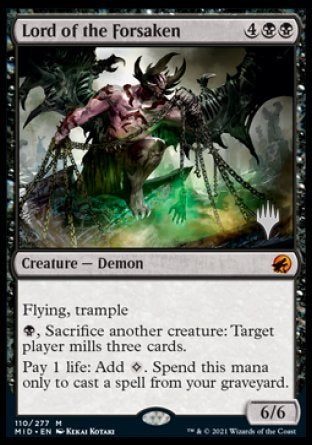 Lord of the Forsaken (Promo Pack) [Innistrad: Midnight Hunt Promos] | L.A. Mood Comics and Games