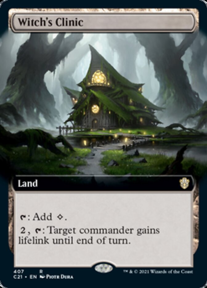 Witch's Clinic (Extended Art) [Commander 2021] | L.A. Mood Comics and Games