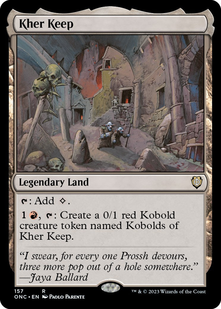 Kher Keep [Phyrexia: All Will Be One Commander] | L.A. Mood Comics and Games