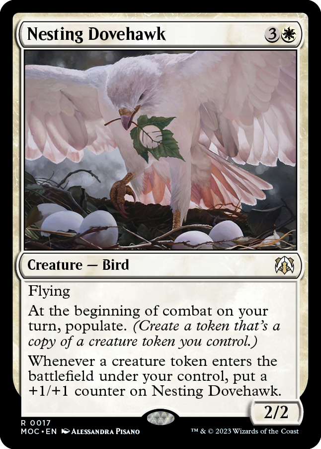 Nesting Dovehawk [March of the Machine Commander] | L.A. Mood Comics and Games