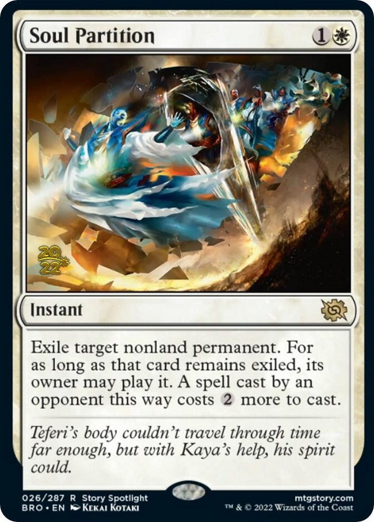 Soul Partition [The Brothers' War Prerelease Promos] | L.A. Mood Comics and Games