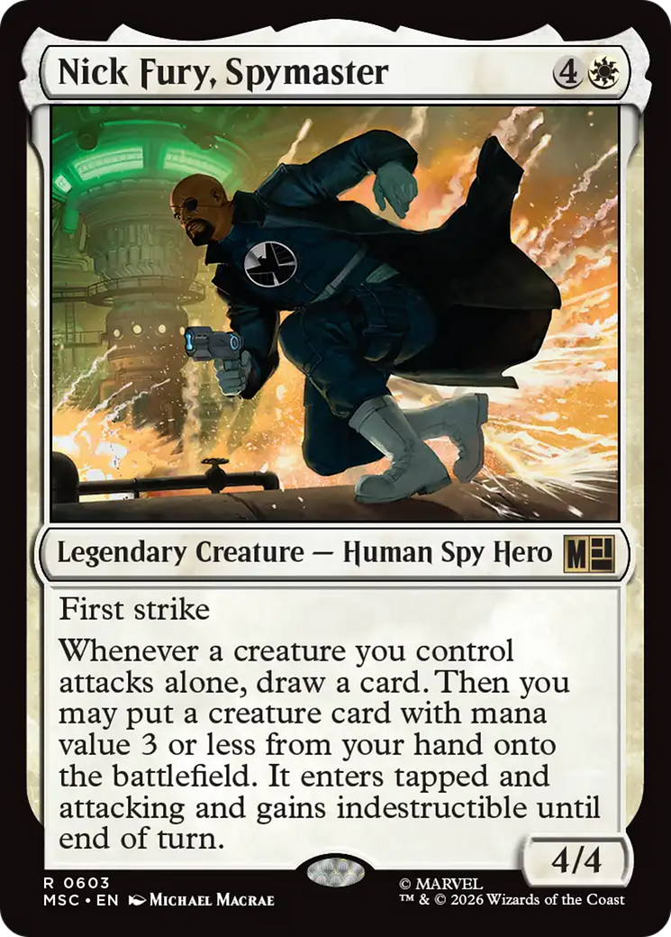 Nick Fury, Spymaster [Marvel Super Heroes Commander] | L.A. Mood Comics and Games