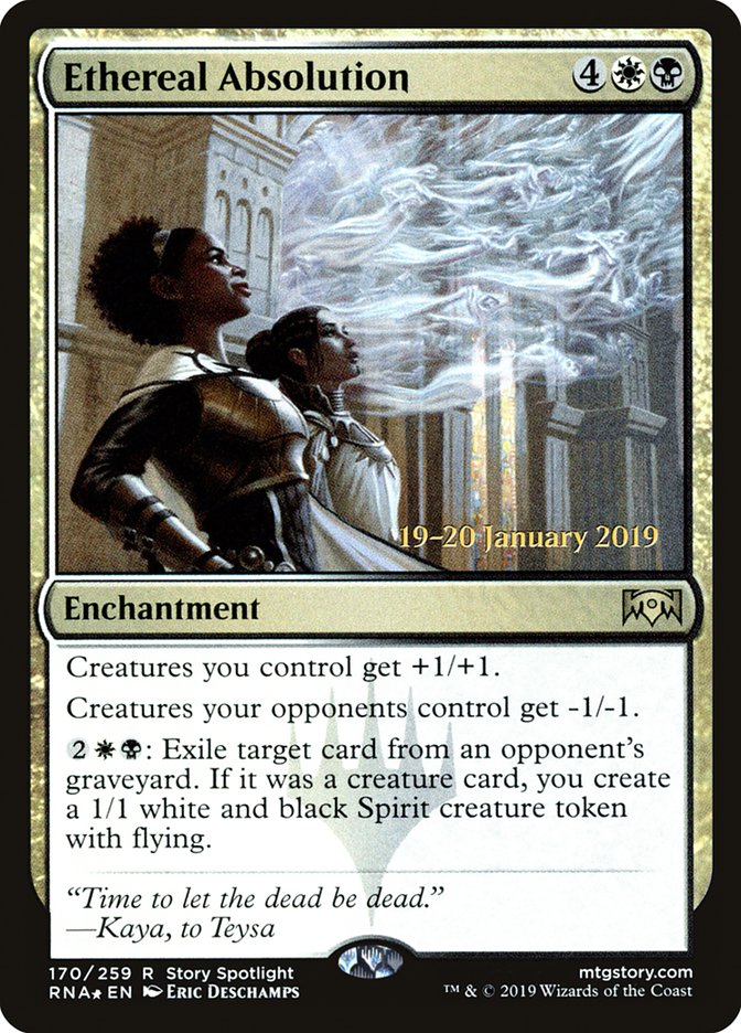 Ethereal Absolution [Ravnica Allegiance Prerelease Promos] | L.A. Mood Comics and Games