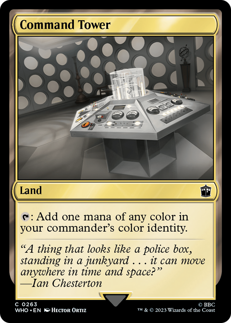 Command Tower (0263) [Doctor Who] | L.A. Mood Comics and Games