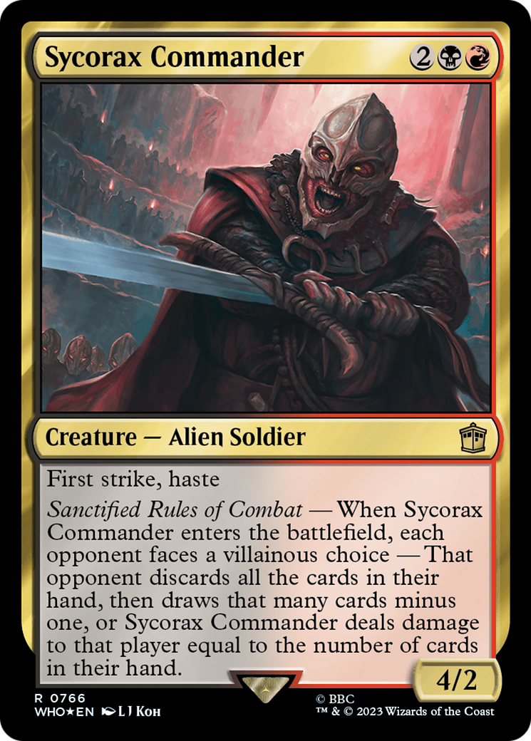 Sycorax Commander (Surge Foil) [Doctor Who] | L.A. Mood Comics and Games