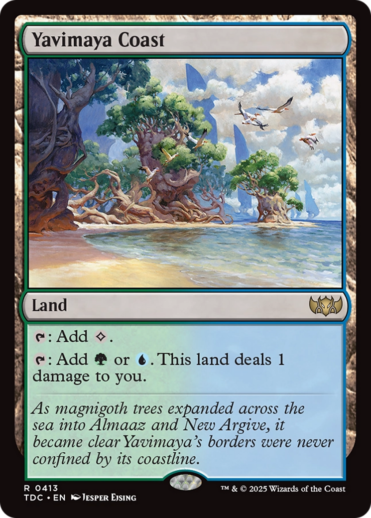 Yavimaya Coast [Tarkir: Dragonstorm Commander] | L.A. Mood Comics and Games
