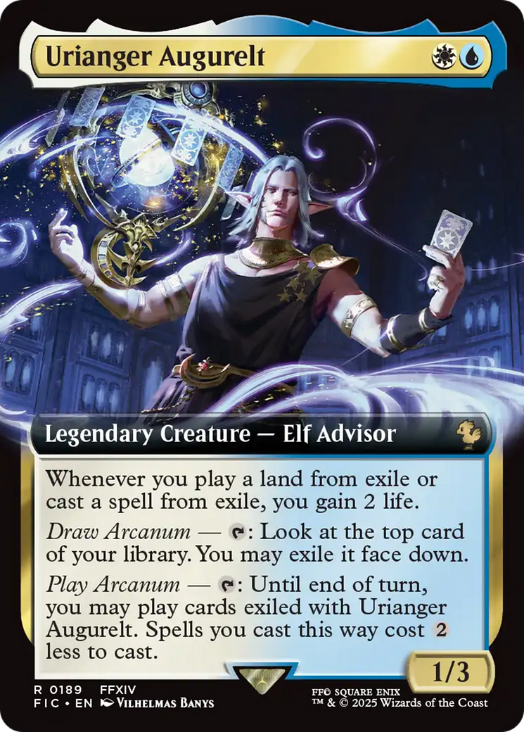 Urianger Augurelt (Extended Art) [FINAL FANTASY Commander] | L.A. Mood Comics and Games