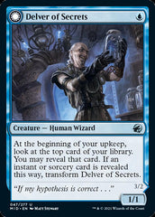Delver of Secrets // Insectile Aberration [Innistrad: Midnight Hunt] | L.A. Mood Comics and Games