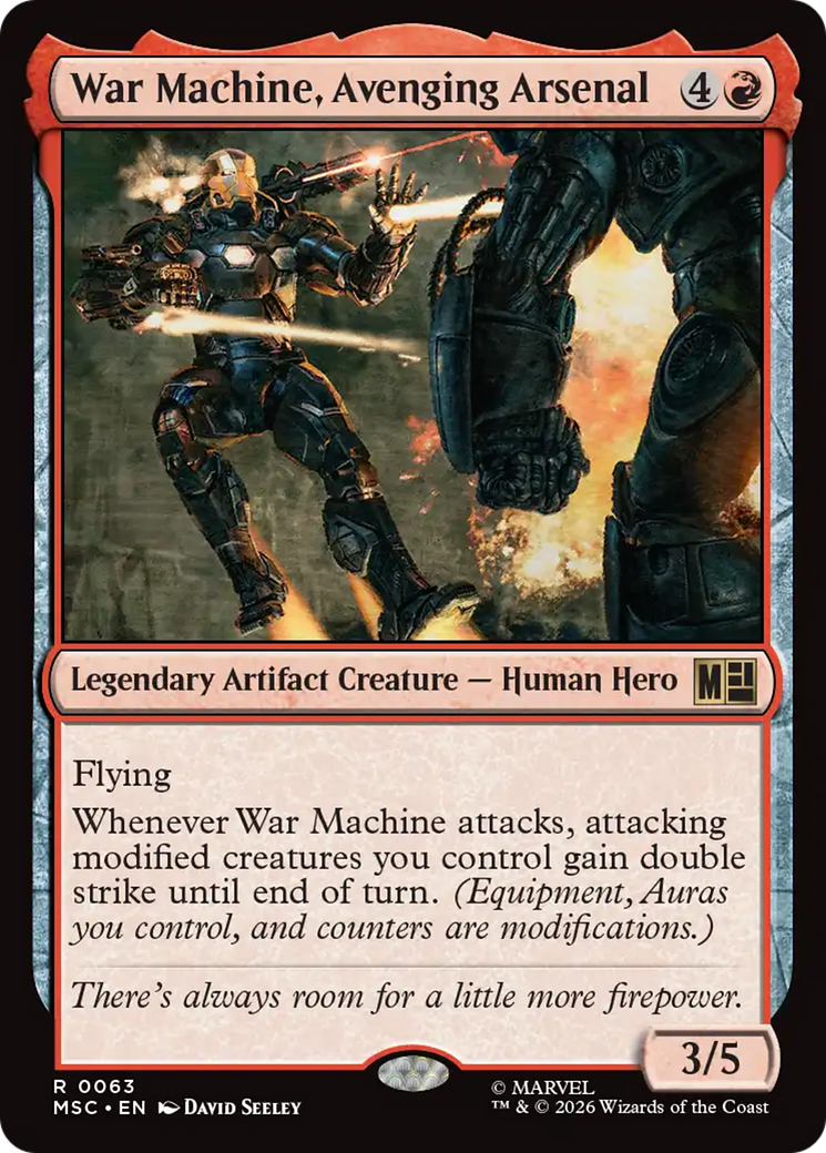 War Machine, Avenging Arsenal [Marvel Super Heroes Commander] | L.A. Mood Comics and Games
