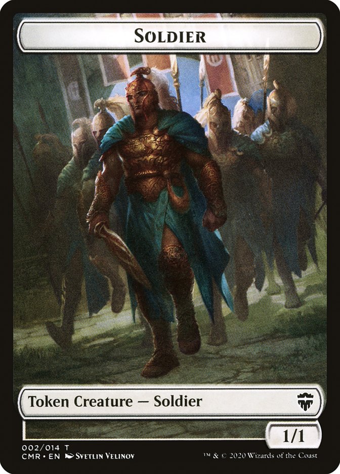 Soldier // Thrull Double-Sided Token [Commander Legends Tokens] | L.A. Mood Comics and Games