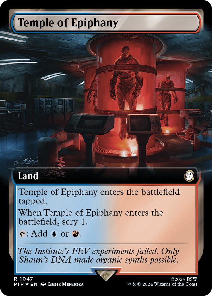 Temple of Epiphany (Extended Art) (Surge Foil) [Fallout] | L.A. Mood Comics and Games