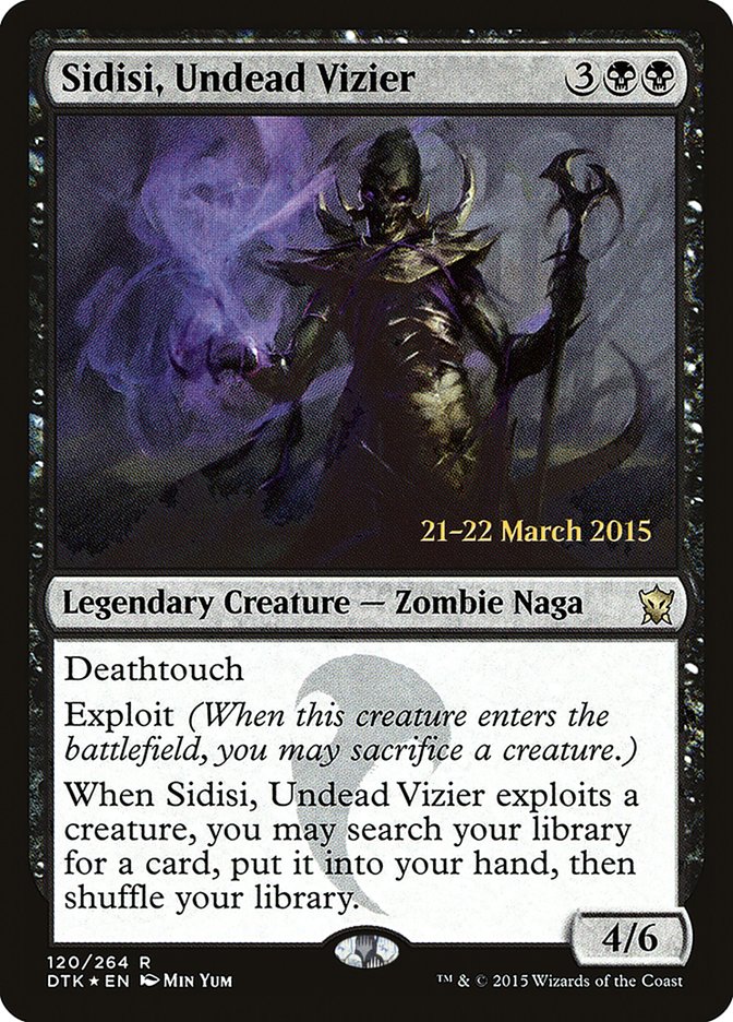 Sidisi, Undead Vizier [Dragons of Tarkir Prerelease Promos] | L.A. Mood Comics and Games