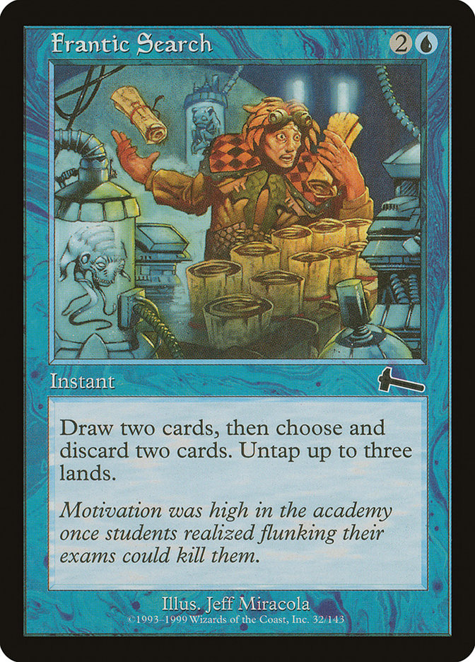 Frantic Search [Urza's Legacy] | L.A. Mood Comics and Games