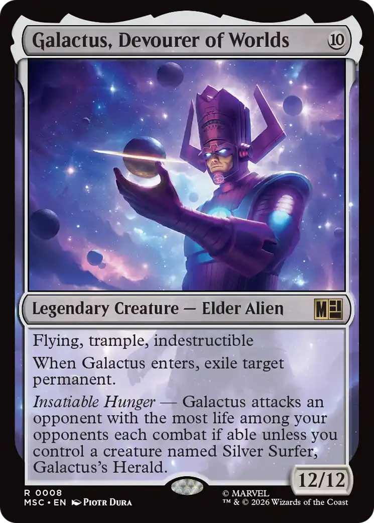 Galactus, Devourer of Worlds (Surge Foil) [Marvel Super Heroes Commander] | L.A. Mood Comics and Games