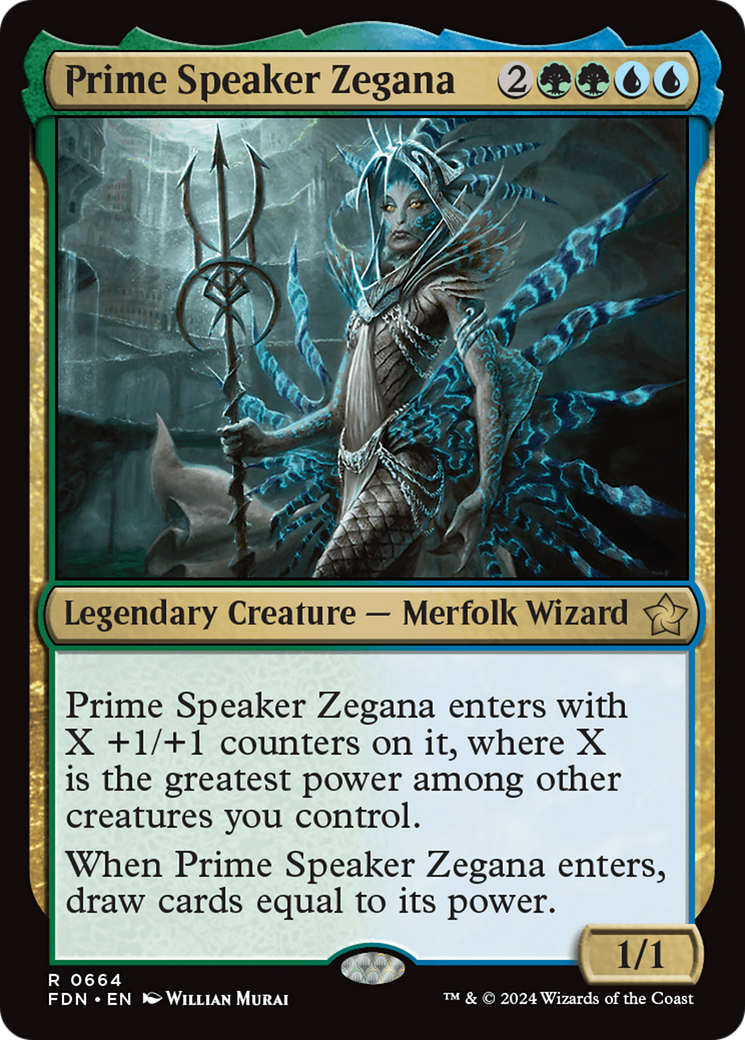 Prime Speaker Zegana [Foundations] | L.A. Mood Comics and Games