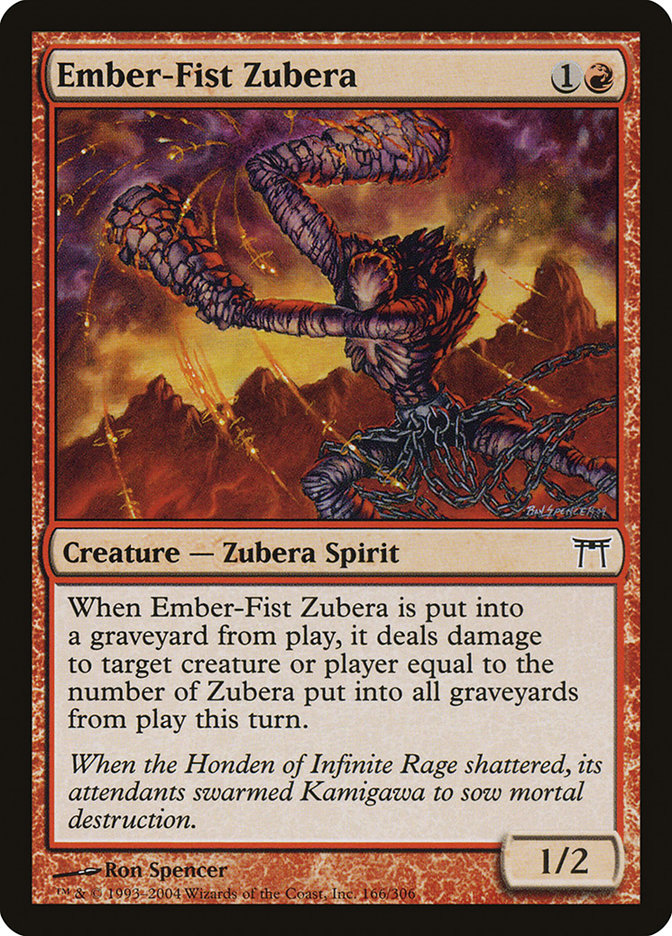 Ember-Fist Zubera [Champions of Kamigawa] | L.A. Mood Comics and Games