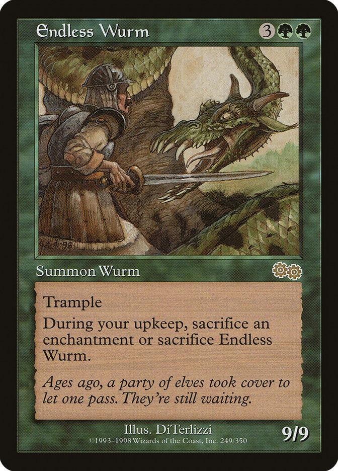 Endless Wurm [Urza's Saga] | L.A. Mood Comics and Games
