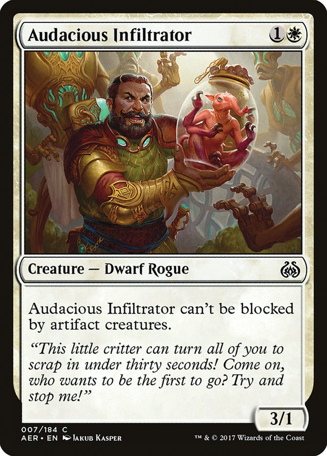 Audacious Infiltrator [Aether Revolt] | L.A. Mood Comics and Games