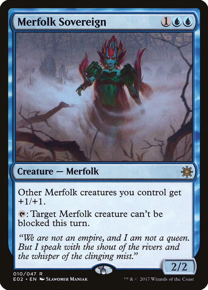 Merfolk Sovereign [Explorers of Ixalan] | L.A. Mood Comics and Games