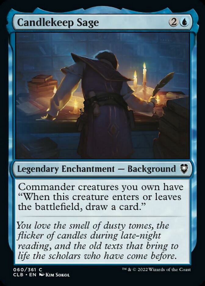 Candlekeep Sage [Commander Legends: Battle for Baldur's Gate] | L.A. Mood Comics and Games