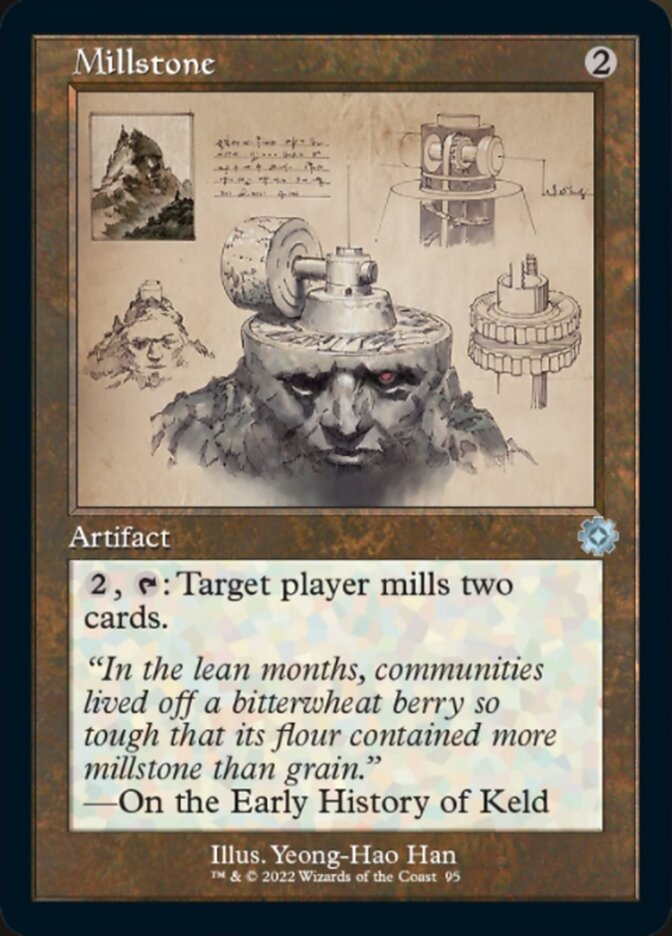 Millstone (Retro Schematic) [The Brothers' War Retro Artifacts] | L.A. Mood Comics and Games