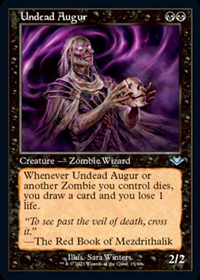 Undead Augur (Retro Foil Etched) [Modern Horizons] | L.A. Mood Comics and Games