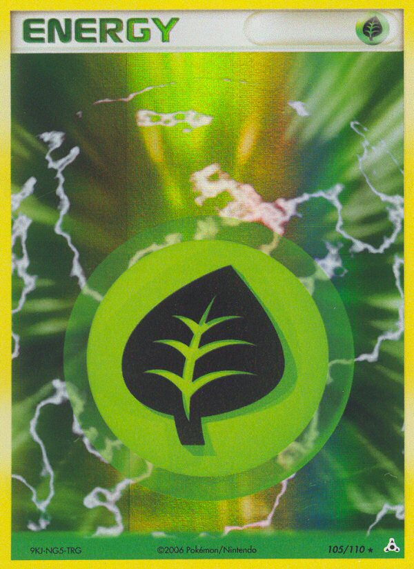 Grass Energy (105/110) [EX: Holon Phantoms] | L.A. Mood Comics and Games