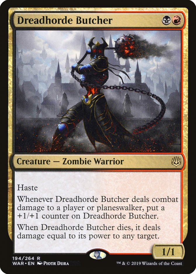 Dreadhorde Butcher [War of the Spark] | L.A. Mood Comics and Games
