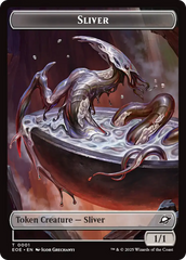 Robot // Sliver Double-Sided Token [Edge of Eternities Tokens] | L.A. Mood Comics and Games