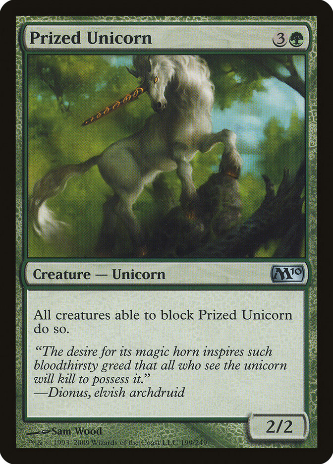 Prized Unicorn [Magic 2010] | L.A. Mood Comics and Games
