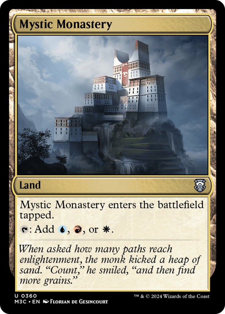 Mystic Monastery [Modern Horizons 3 Commander] | L.A. Mood Comics and Games