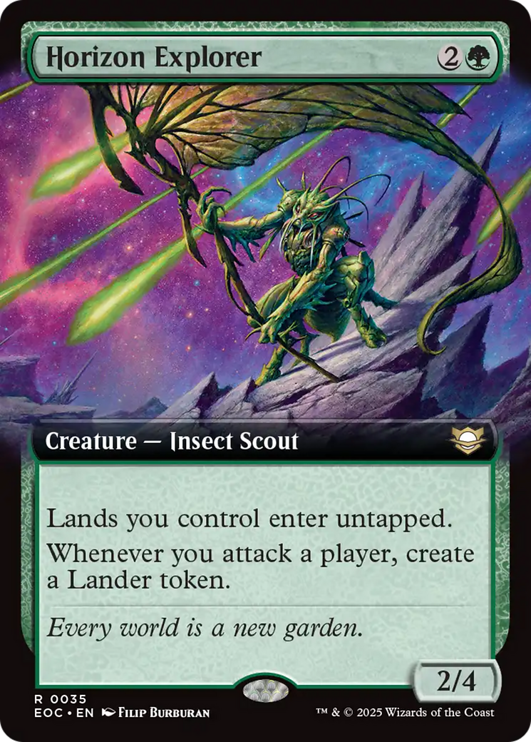 Horizon Explorer (Extended Art) [Edge of Eternities Commander] | L.A. Mood Comics and Games