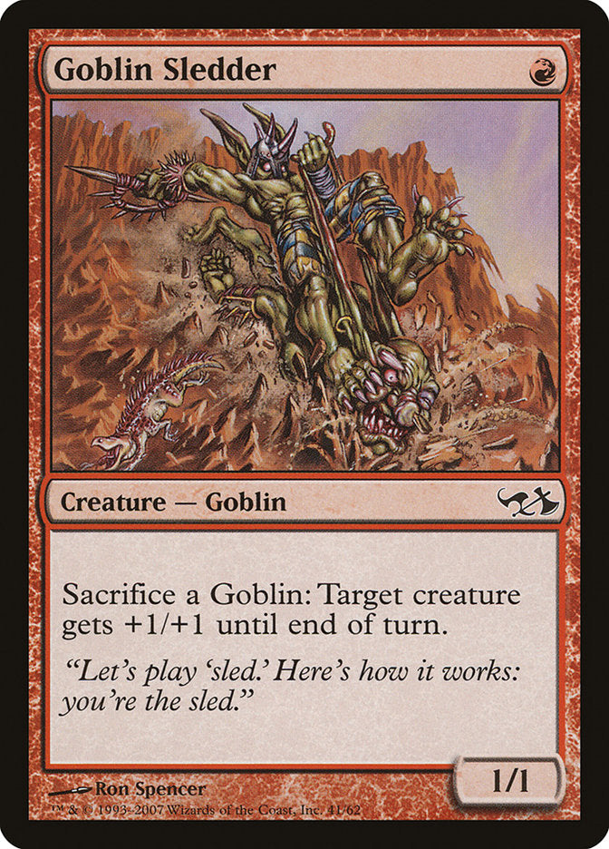 Goblin Sledder [Duel Decks: Elves vs. Goblins] | L.A. Mood Comics and Games