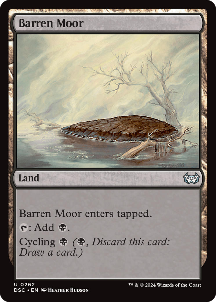 Barren Moor [Duskmourn: House of Horror Commander] | L.A. Mood Comics and Games