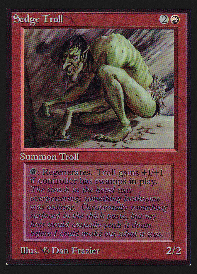 Sedge Troll [International Collectors' Edition] | L.A. Mood Comics and Games