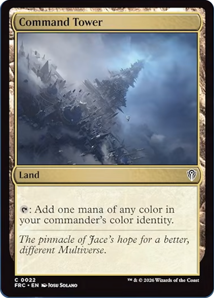 Command Tower [Reality Fracture Commander] | L.A. Mood Comics and Games