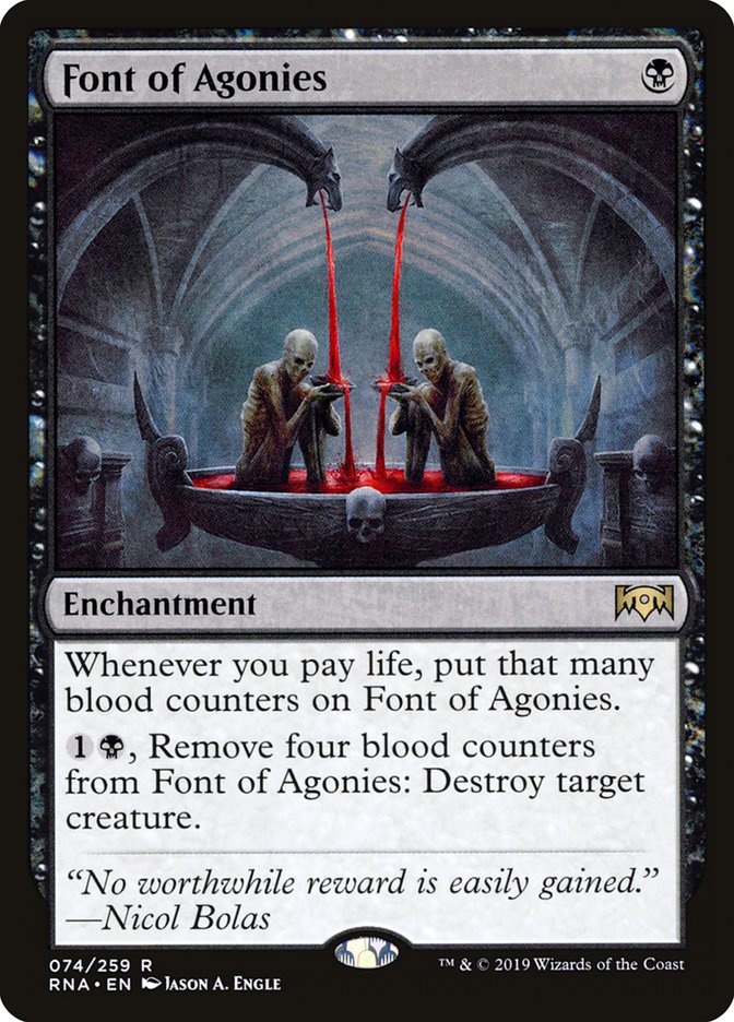 Font of Agonies [Ravnica Allegiance] | L.A. Mood Comics and Games