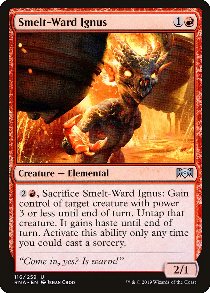 Smelt-Ward Ignus [Ravnica Allegiance] | L.A. Mood Comics and Games