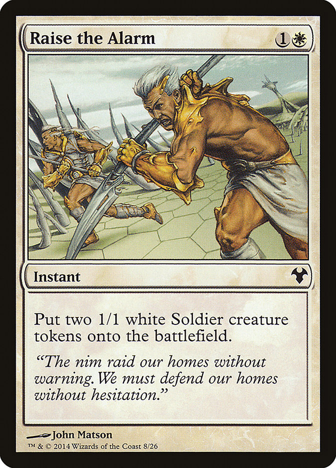 Raise the Alarm [Modern Event Deck 2014] | L.A. Mood Comics and Games