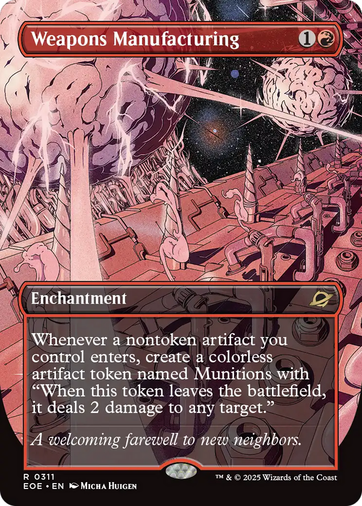 Weapons Manufacturing (Borderless) [Edge of Eternities] | L.A. Mood Comics and Games