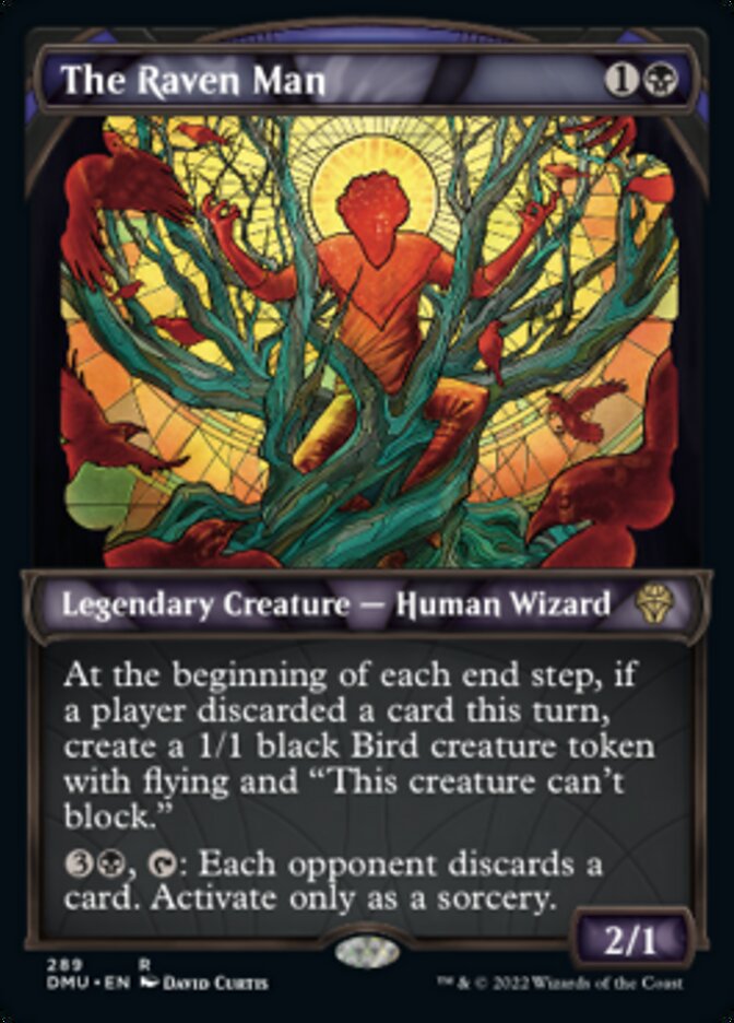 The Raven Man (Showcase) [Dominaria United] | L.A. Mood Comics and Games