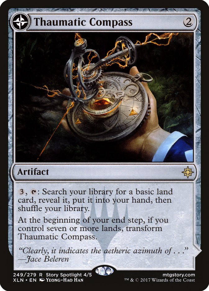 Thaumatic Compass // Spires of Orazca [Ixalan] | L.A. Mood Comics and Games