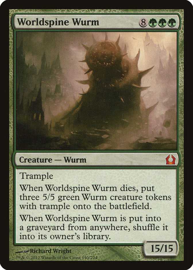 Worldspine Wurm [Return to Ravnica] | L.A. Mood Comics and Games