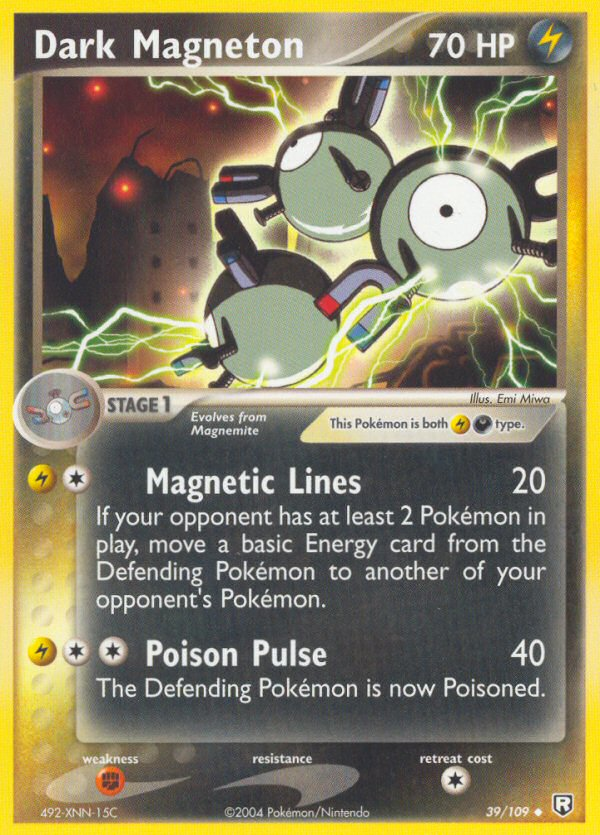 Dark Magneton (39/109) [EX: Team Rocket Returns] | L.A. Mood Comics and Games