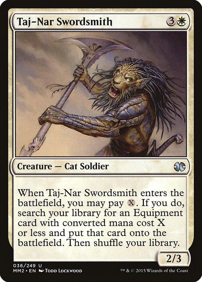 Taj-Nar Swordsmith [Modern Masters 2015] | L.A. Mood Comics and Games