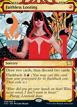 Faithless Looting (Foil Etched) [Strixhaven: Mystical Archive] | L.A. Mood Comics and Games