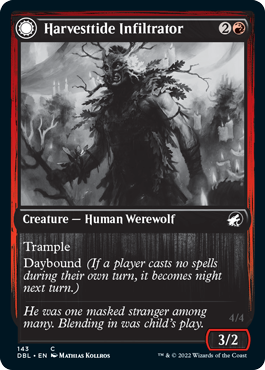 Harvesttide Infiltrator // Harvesttide Assailant [Innistrad: Double Feature] | L.A. Mood Comics and Games