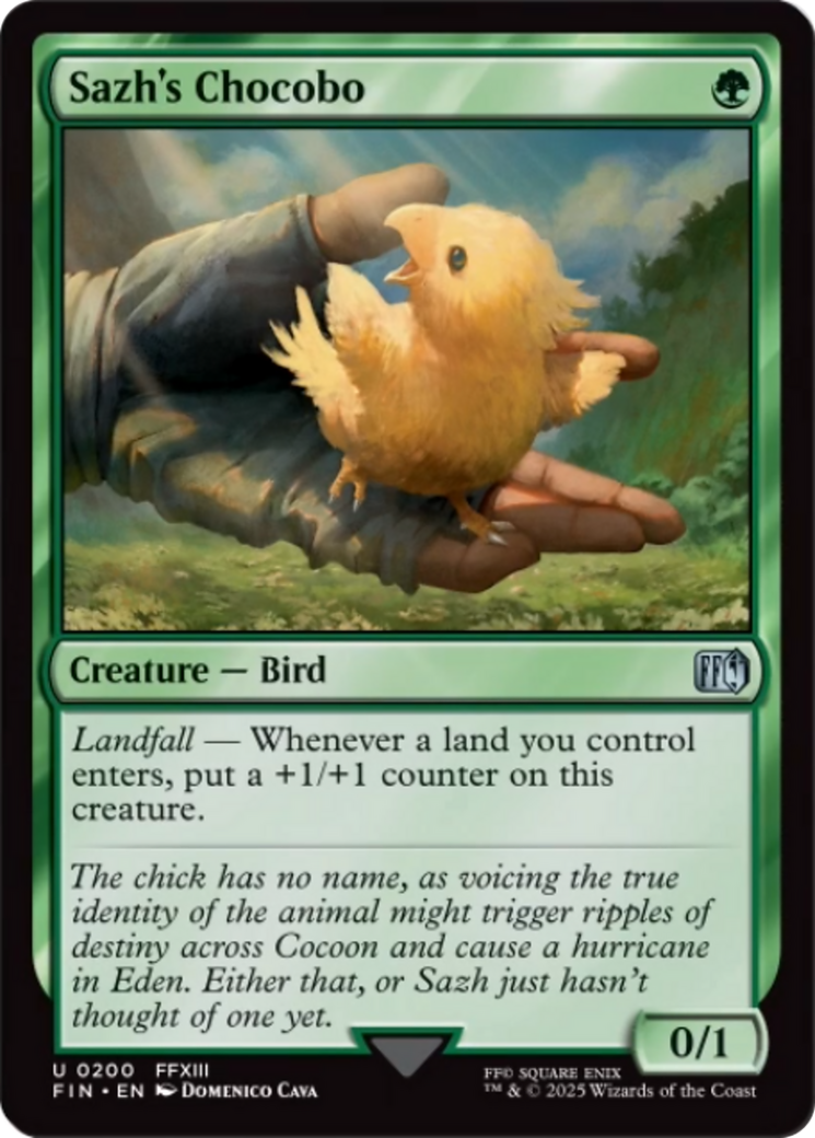 Sazh's Chocobo [FINAL FANTASY] | L.A. Mood Comics and Games