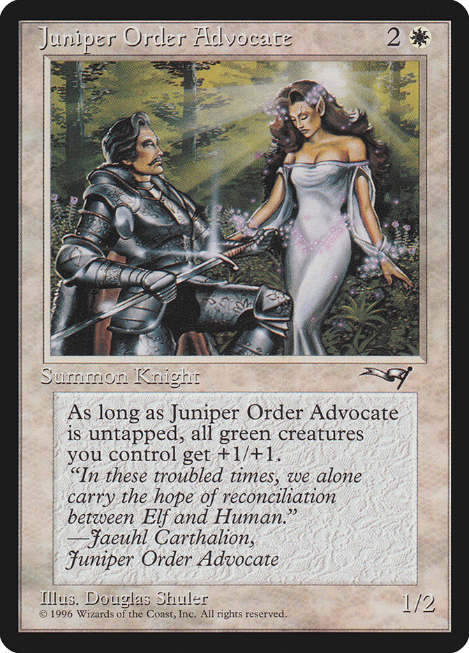 Juniper Order Advocate [Alliances] | L.A. Mood Comics and Games