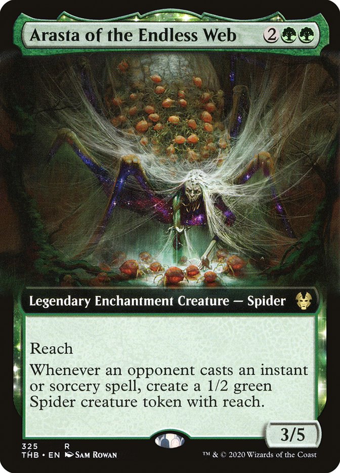 Arasta of the Endless Web (Extended Art) [Theros Beyond Death] | L.A. Mood Comics and Games